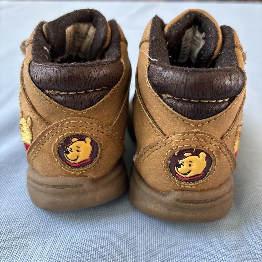 Vintage Winnie The Pooh Shoes Sneakers Size Toddler 3 Disney 90s‎ Y2K